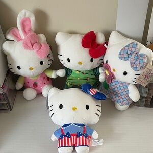 Hello kitty plush bundle